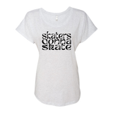 Skaters Gonna Skate Dolman Tee - Adults Skate Too LLC