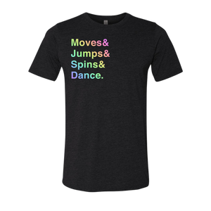[VAULT] Moves & Jumps & Spins & Dance. T-Shirt