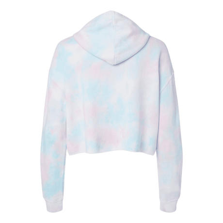 World's Okayest Skater Cotton Candy Hooded Crop - Adults Skate Too LLC