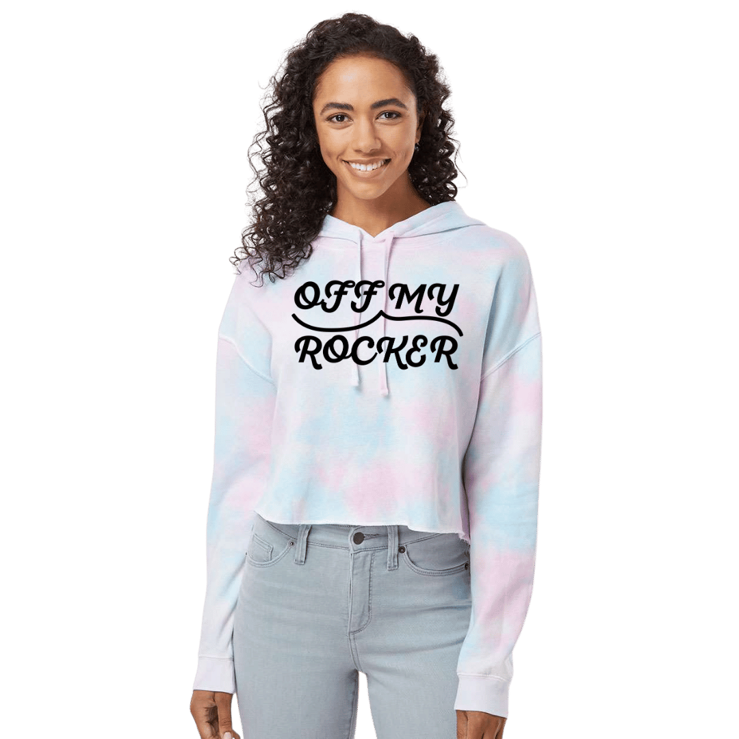 Off My Rocker Hooded Crop