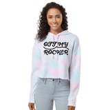 Off My Rocker Hooded Crop - Adults Skate Too LLC