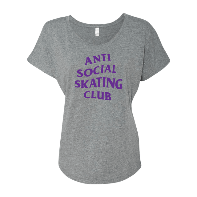 Anti Social Skating Club Dolman Tee - Adults Skate Too LLC