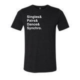 [VAULT] Singles & Pairs & Dance & Synchro. T-Shirt - Adults Skate Too LLC