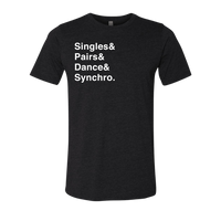 [VAULT] Singles & Pairs & Dance & Synchro. T-Shirt