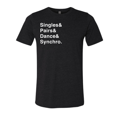 [VAULT] Singles & Pairs & Dance & Synchro. T-Shirt