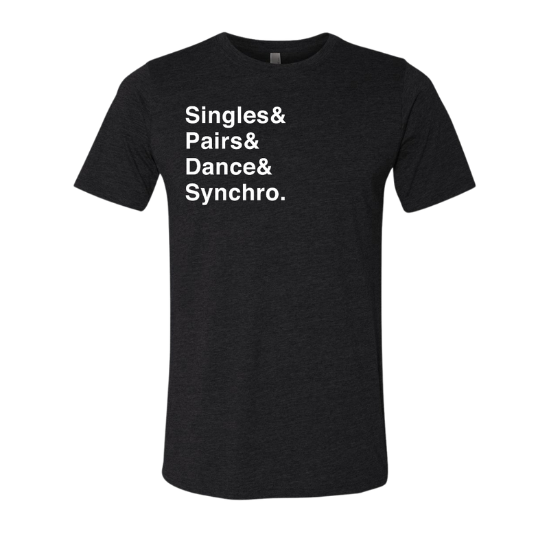 [VAULT] Singles & Pairs & Dance & Synchro. T-Shirt