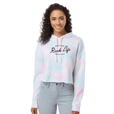 Rink Life Cotton Candy Hooded Crop - Adults Skate Too LLC