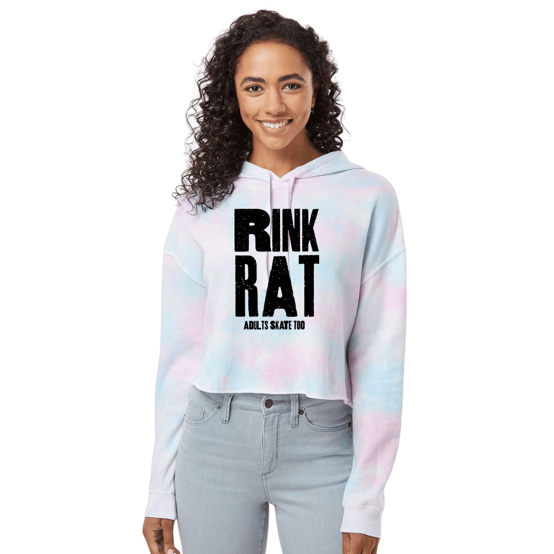 Rink Rat Cotton Candy Hooded Crop