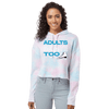 Adults Skate Too OG Cotton Candy Hooded Crop