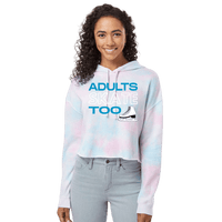 Adults Skate Too OG Cotton Candy Hooded Crop