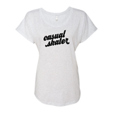 Casual Skater Dolman Tee - Adults Skate Too LLC