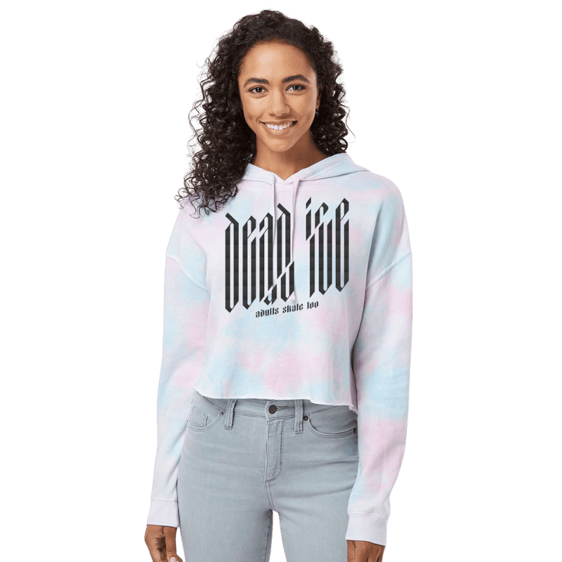 Dead Ice Cotton Candy Hooded Crop