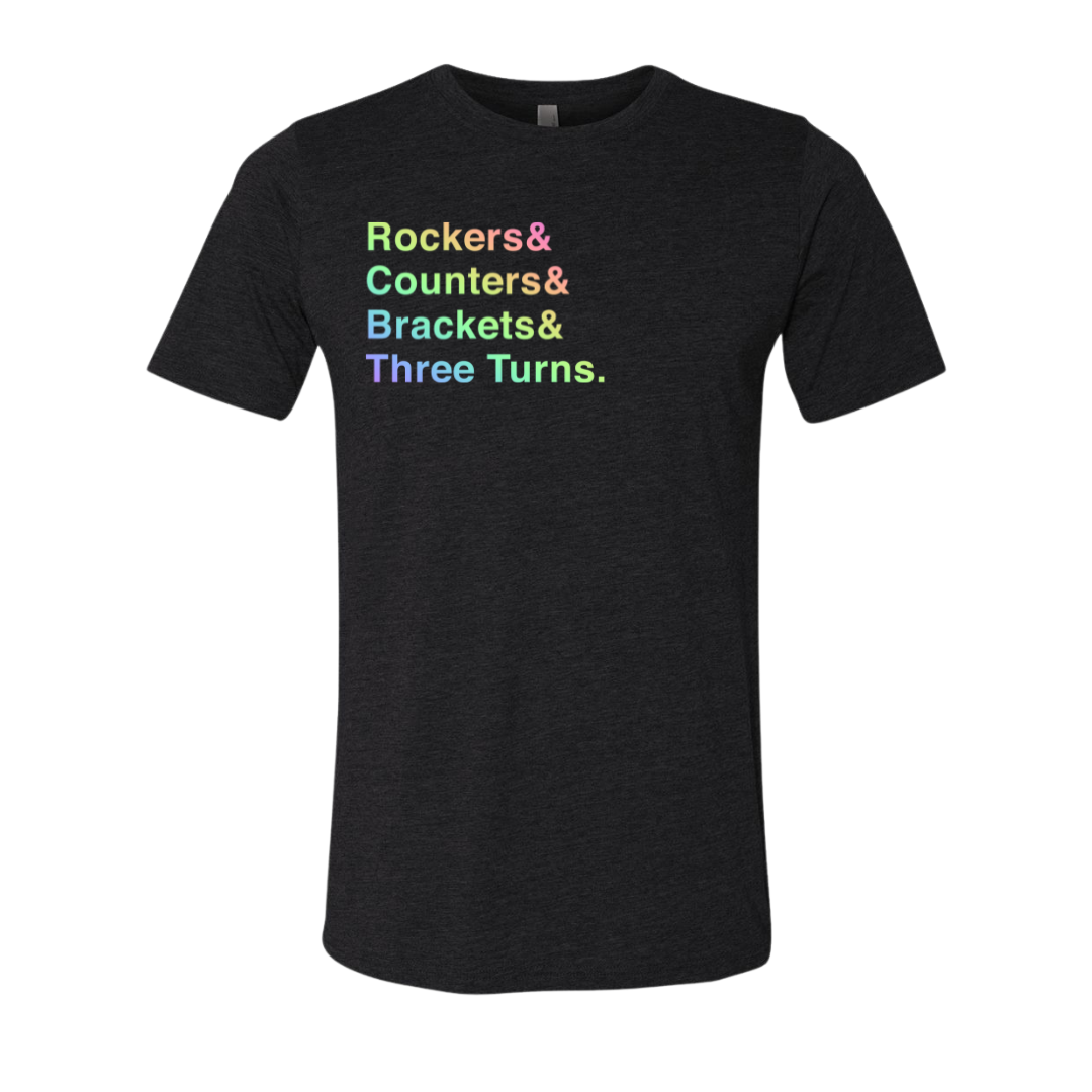 [VAULT] Rockers & Counters & Brackets & Three Turns T-Shirt