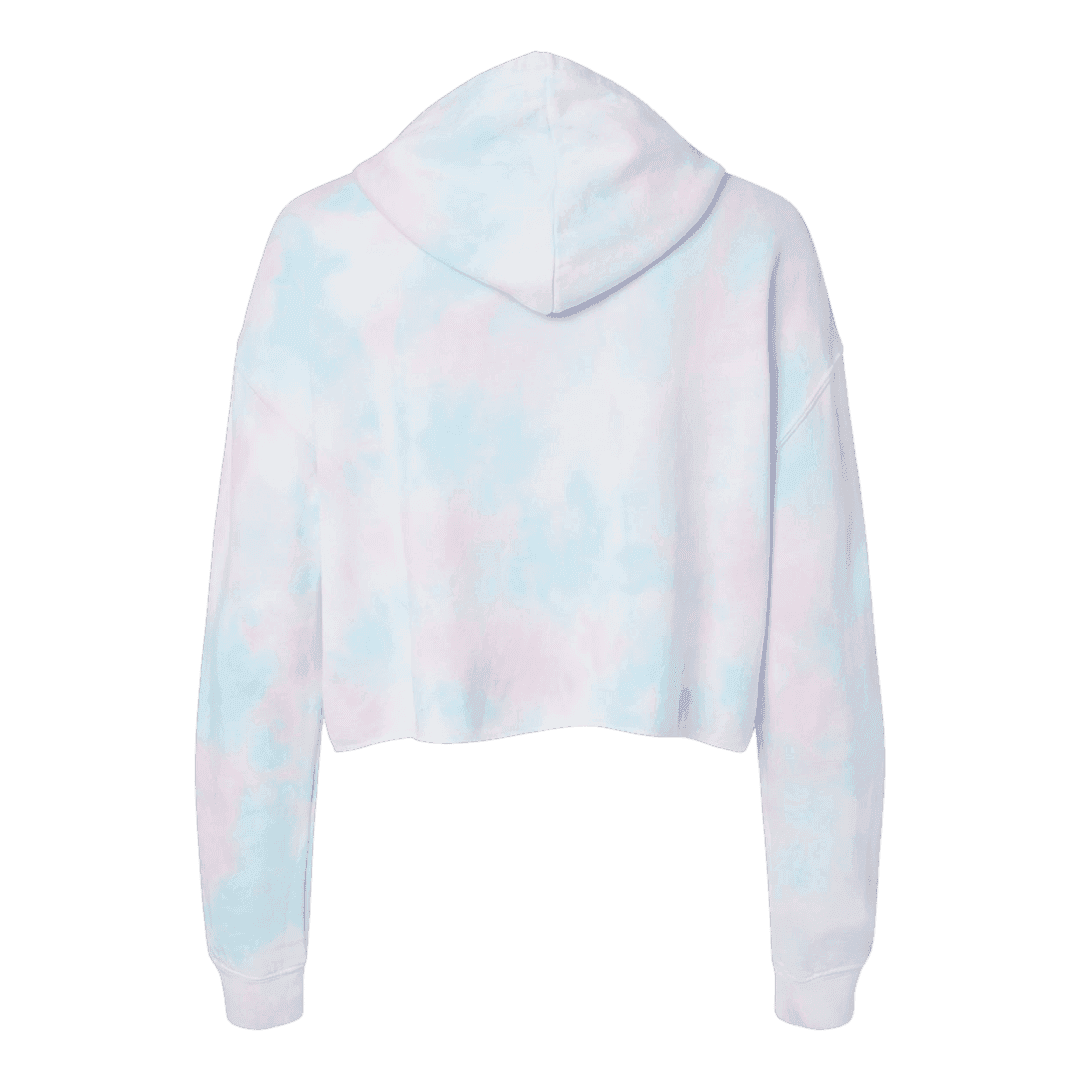 Anti Social Skating Club Cotton Candy Hooded Crop - Adults Skate Too LLC