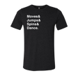 [VAULT] Moves & Jumps & Spins & Dance. T-Shirt - Adults Skate Too LLC