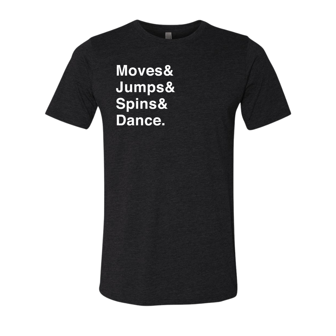 [VAULT] Moves & Jumps & Spins & Dance. T-Shirt