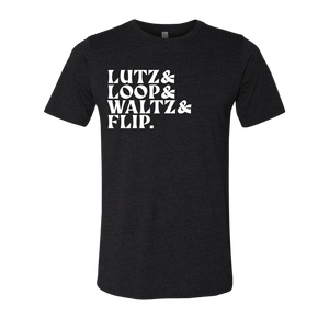 [VAULT] Lutz & Loop & Waltz & Flip. T-Shirt