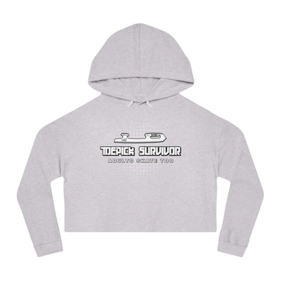 Toepick Survivor Women’s Cropped Hooded Sweatshirt