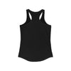 Black tank top on a white background