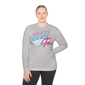 Retro Unisex Long Sleeve - Adults Skate Too LLC