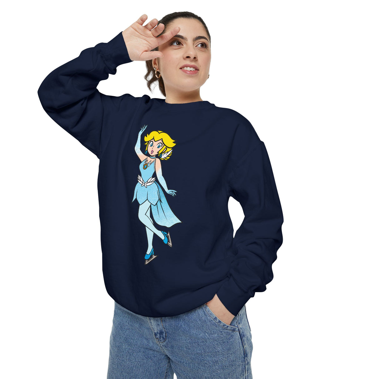 Princess P Ice Skater Unisex Sweatshirt - Adults Skate Too LLC