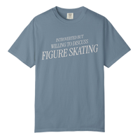 Introverted but Willing to Discuss Figure Skating T-Shirt - Adults Skate Too LLC