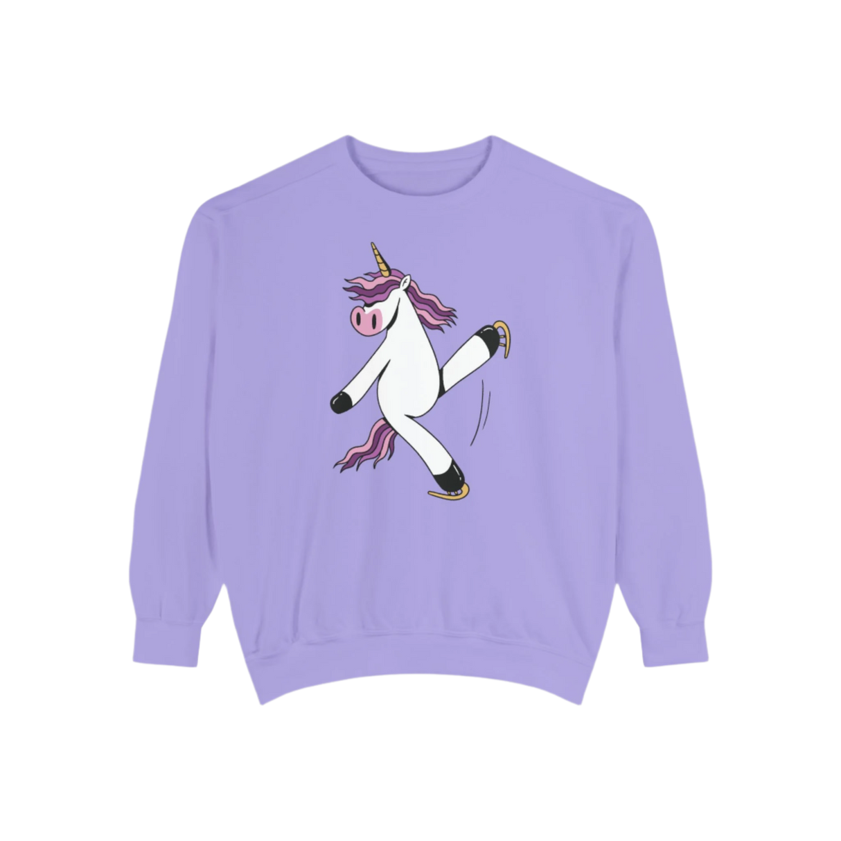 Skating Unicorn Unisex Sweatshirt