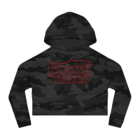 Skater Things Women’s Cropped Hooded Sweatshirt