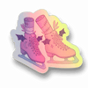 Batty Blades Holographic Stickers