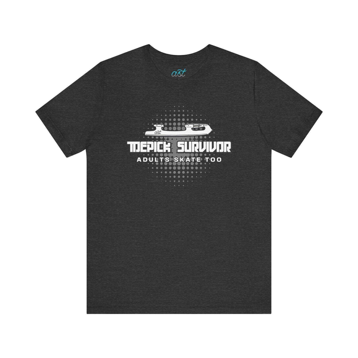 Toepick Survivor Tee - Adults Skate Too LLC