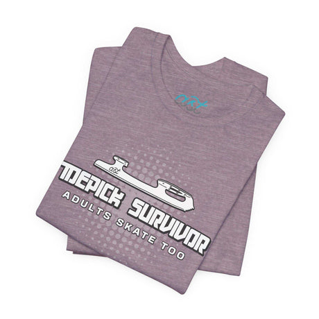 Toepick Survivor Tee - Adults Skate Too LLC