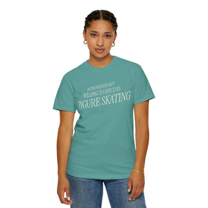 Introverted but Willing to Discuss Figure Skating T-Shirt - Adults Skate Too LLC