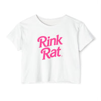 Barbiecore Rink Rat Cropped Festival Tee