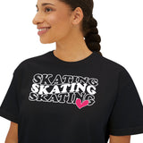 Skating Vibes Women's Boxy Tee - Adults Skate Too LLC