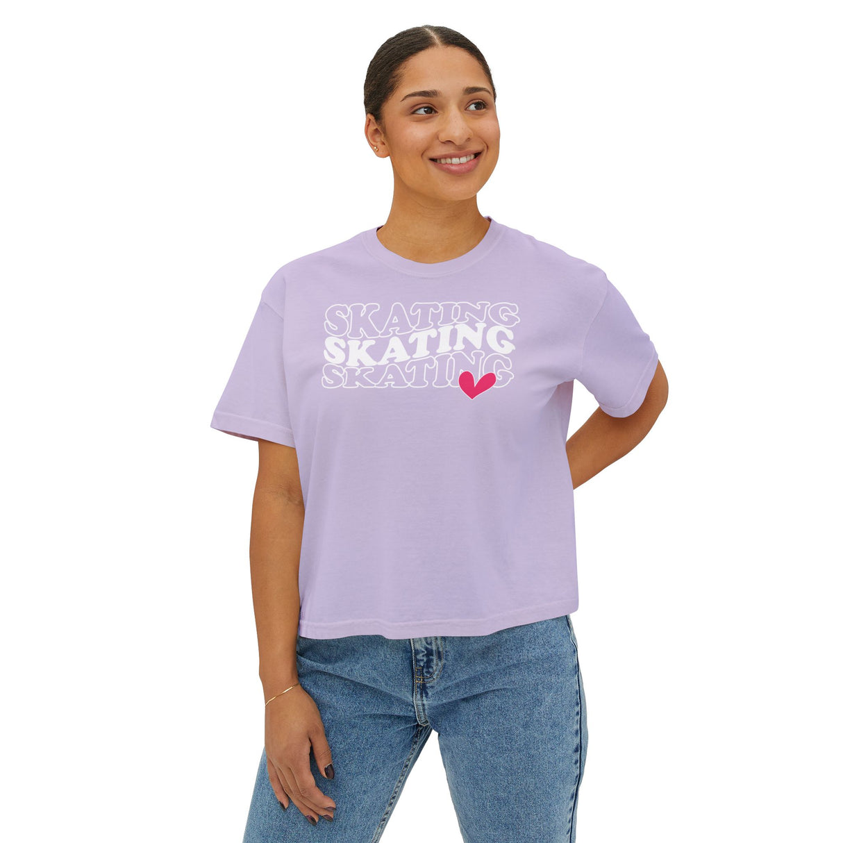 Skating Vibes Women's Boxy Tee - Adults Skate Too LLC