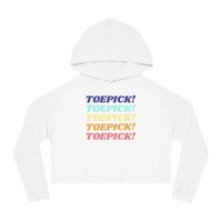 Toepick! Cropped Hoodie - Adults Skate Too LLC