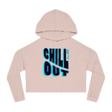 Chill Out Women’s Cropped Hooded Sweatshirt