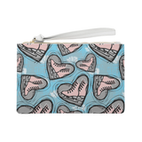 Sketched Skates Clutch Bag - Adults Skate Too LLC