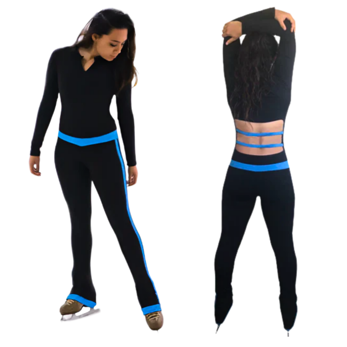 ColorFlow Long Sleeve FlowSuit One-Piece - Adults Skate Too LLC