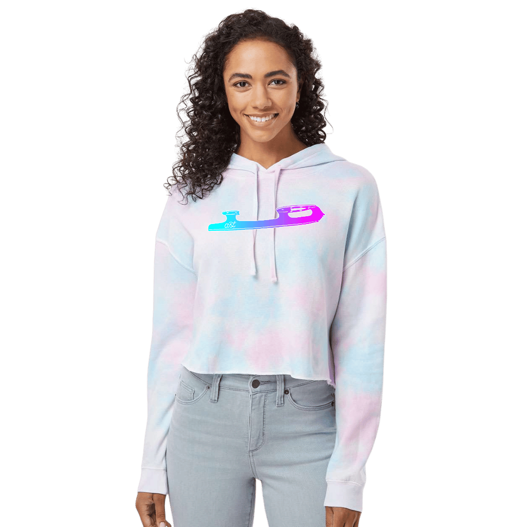 Blade Cotton Candy Hooded Crop