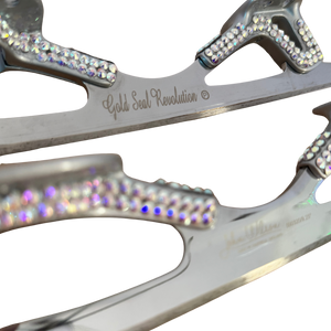 *Pre-Owned* Custom JW Gold Seal Revolution Blades 9.25"
