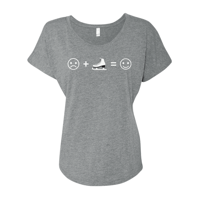 Emoji Dolman Tee - Adults Skate Too LLC