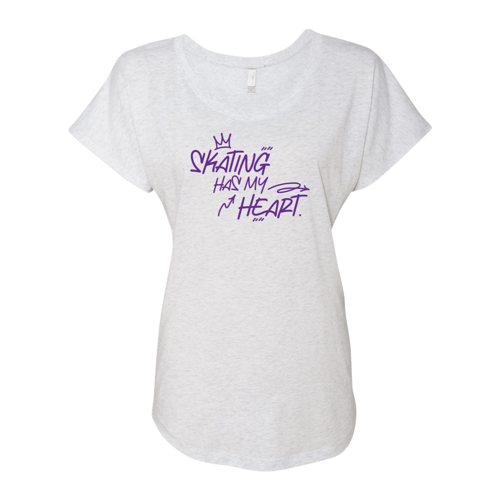 Skating Has My Heart Dolman Tee