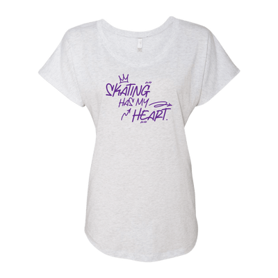 Skating Has My Heart Dolman Tee