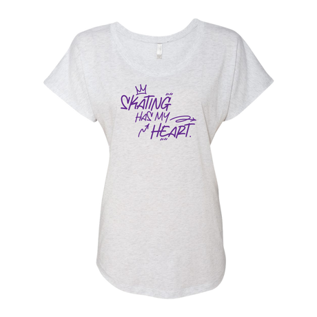 Skating Has My Heart Dolman Tee