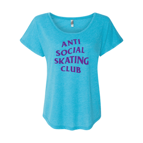 Anti Social Skating Club Dolman Tee - Adults Skate Too LLC