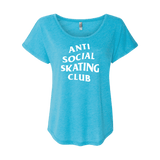 Anti Social Skating Club Dolman Tee - Adults Skate Too LLC