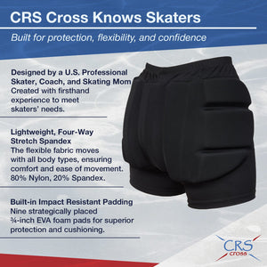 CRS Cross Padded Figure Skating Shorts