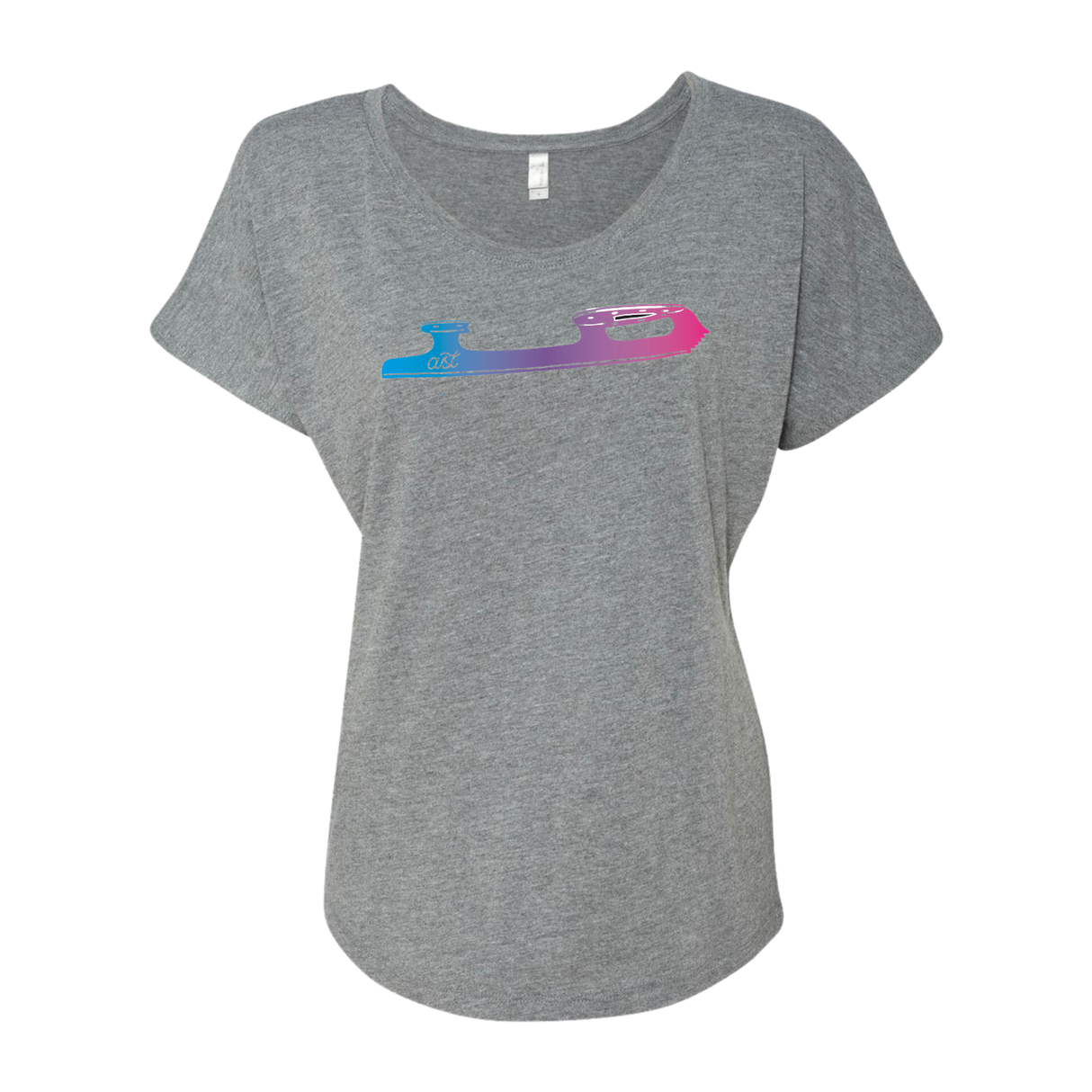 Blade Dolman Tee - Adults Skate Too LLC