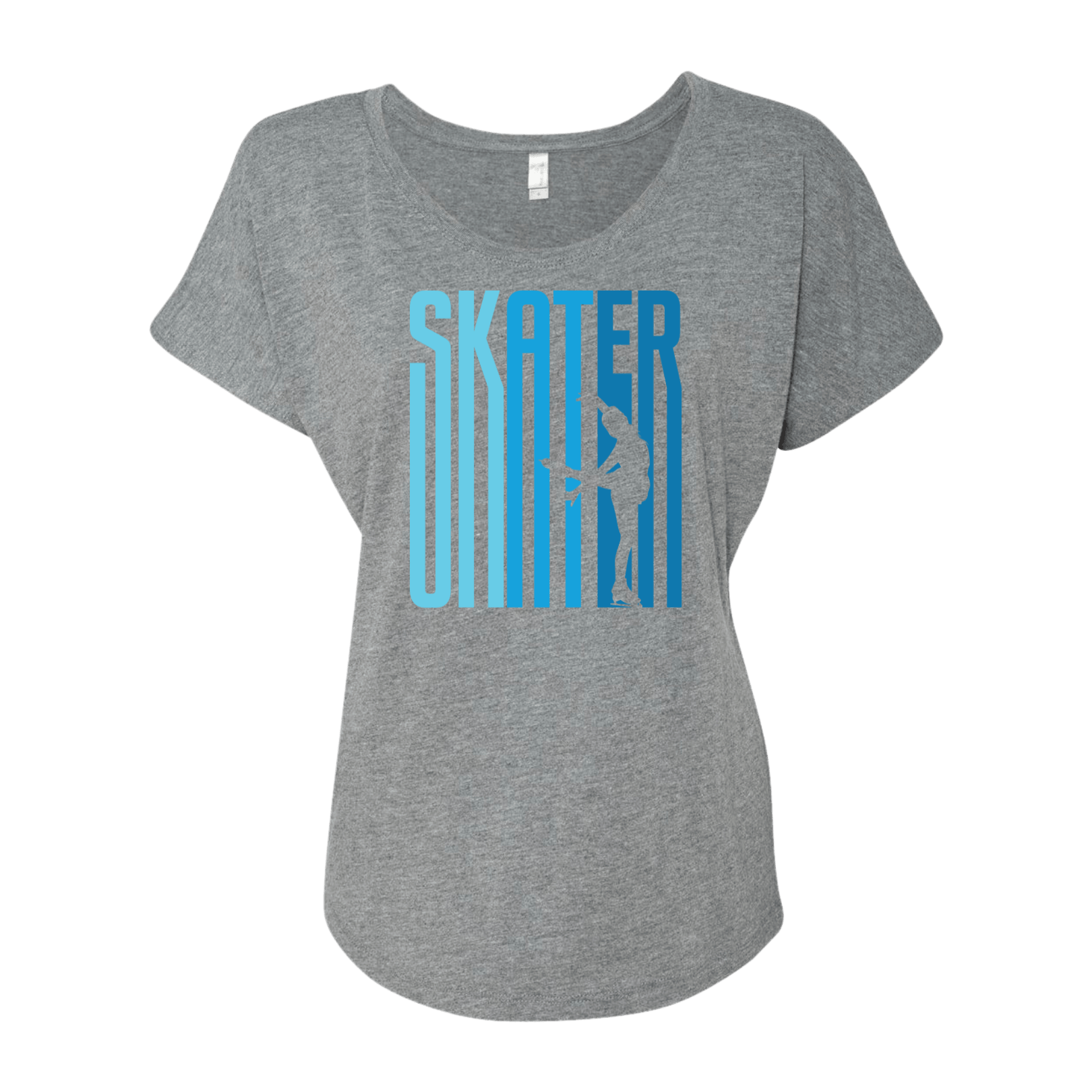 Ombré Skater Dolman Tee